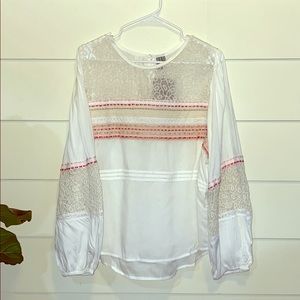 BL-NK Sunshine Peasant Top
